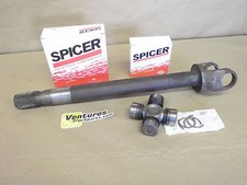 Dodge W200 W250 Dana 44 Inner Axle Shaft With New Spicer U Joint RH Short Side