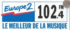 STICKERS. radio. EUROPE 2. 102.4