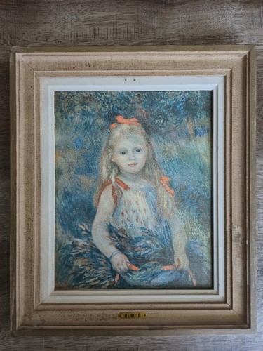 Tableau renoir fillette la - tableau,