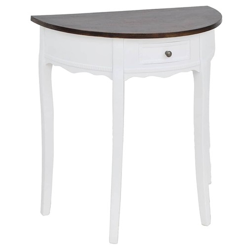 Table console avec tiroir - console,