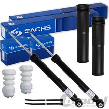 2x SACHS Amortisseur + Protection Kit Arrière pour VW Golf 7 Passat Skoda