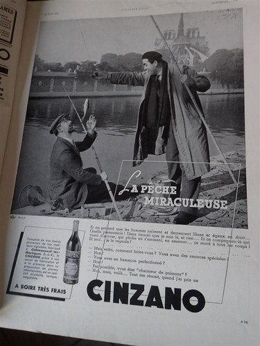 Cinzano pèche miraculeuse - pèche,