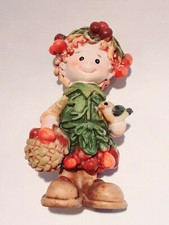 Enfant pomme / décoration statuette 