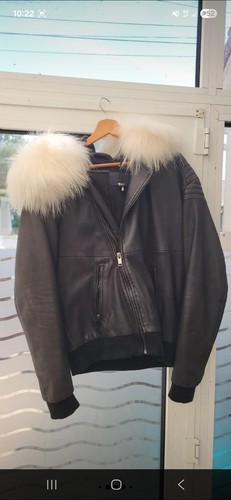 Blouson blazer cuir - blazer,