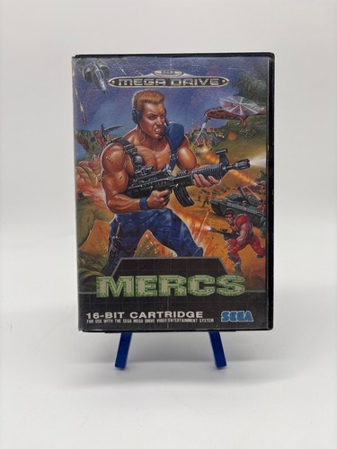 Jeu sega mega drive mercs - jeu, sans