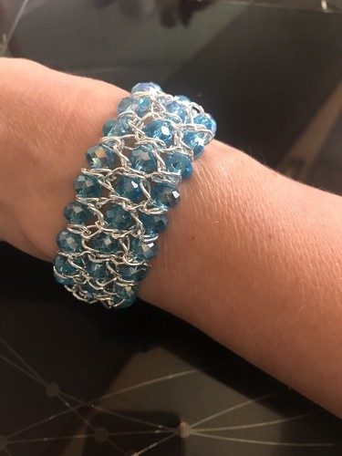 Bracelet manchette blingy