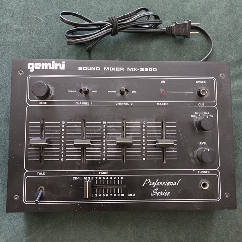 Vintage gemini stereo pre - gemini, amp