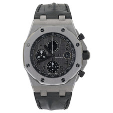Audemars Piguet Royal Oak Offshore Elephant Gray Dial 42mm Men's Watch Full Set