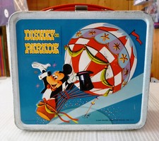 Lunch Box diney on parade aladdin 70's