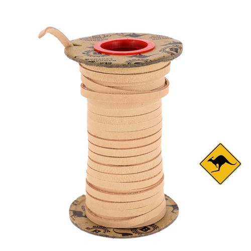 Lacet cuir kangourou - cuir,