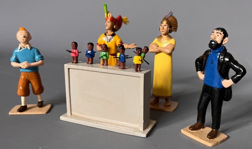 Hergé pixi scène tintin - &,