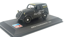 SIMCA 5 FOURGONNETTE 1936 PUB SIMCA   -  IXO / ALTAYA  -   1/43