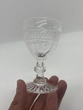 Saint-LOUIS Service Trianon Cut Crystal Wine Glass H: 10.8 cm