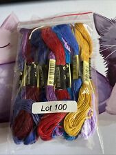 Lot de fils à broder