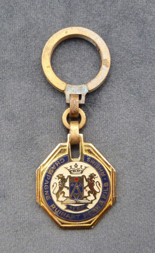 Porte clés émaillé vintage - porte-clés,
