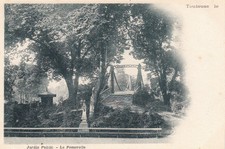 TOULOUSE jardin public la passerelle