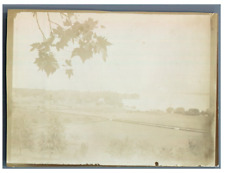 Switzerland, Neuchâtel, Broken View of the Castle Vintage Silver Print Silver Print