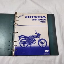 Honda Service Shop Repair Manual Book 1982 MB MB5 M B 5 6116600