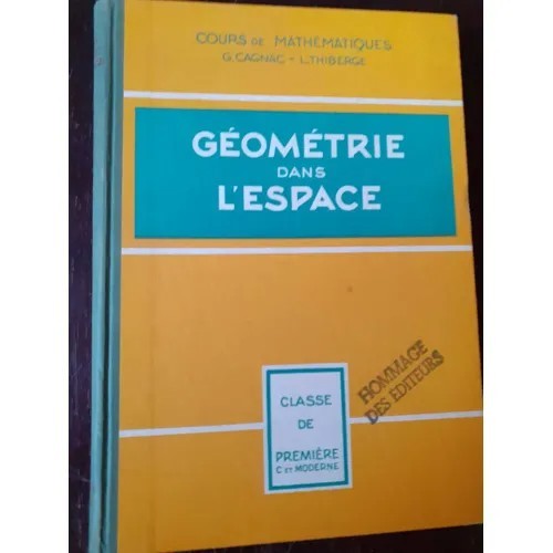 Géométrie dans espace - dans, l'espace