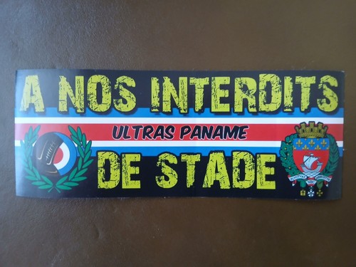 Ancien sticker ultras - sticker, paris