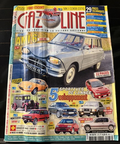 Gazoline 273 janvier - 273,