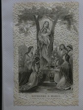 Image pieuse Canivet dentelle