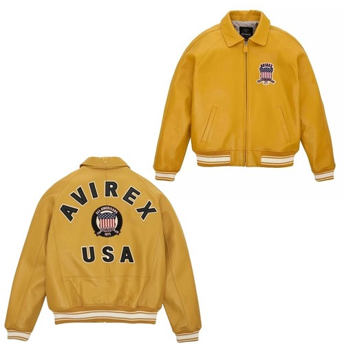 Blouson homme avirex cuir - blouson,