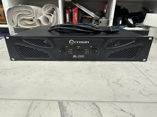 Crown audio xli2500 amplifier - xli2500,