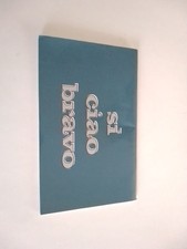 Piaggio CIAO SI BRAVO 50 manual use maintenance original used_no Vespa 125