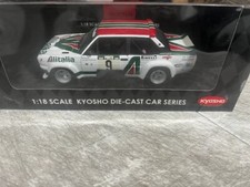 1.18 DIECAST FIAT 131 ABARTH PORTUGAL RALLY RACE CAR KYOSHO DIECAST