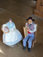 Santon  2  Ancien  Amy Et