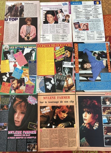 Mylene farmer presse années - mylene,