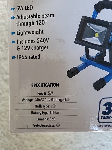 Lampe rechargeable allume - lampe,