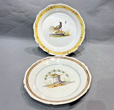 Centre 2 Assiettes Faïence