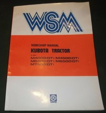 Kubota M4000 M4500 M5500 M6500