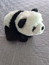 PELUCHE PANDA tout doux Zoo Pairi Daiza 22 cm Comme Neuf