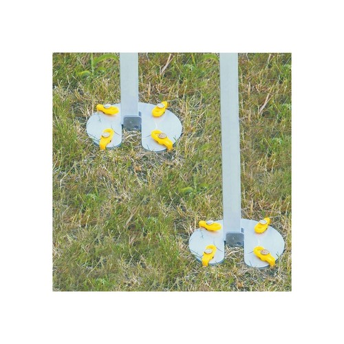Pieds coupelles awning plate - pieds,