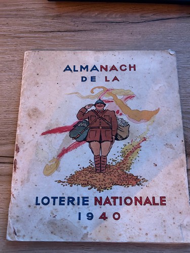 Rare almanach loterie - almanach,