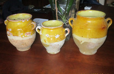 3 ANCIENS POTS A GRAISSE