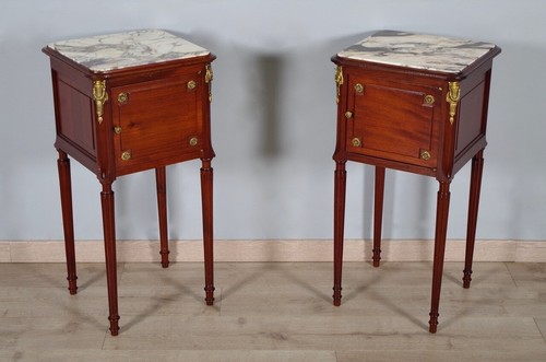 Paire chevets louis xvi en - de,