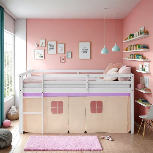Lit mezzanine enfant 90x200 - lit,