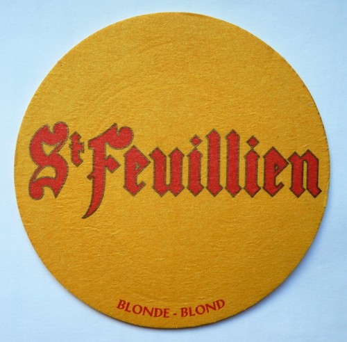 Sous bock saint feuillien - feuillien, tbe
