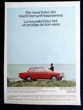 Volvo 144, original advertising from 1967, full page