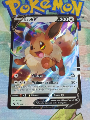 Carte pokemon evoli 108 - carte,