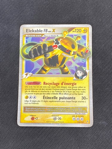 Carte pokémon elekable niv - elekable, niv.x