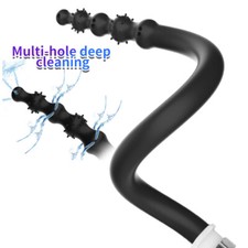 Shower Enema System Vaginal Anal Cleaner Wash Colon Douche Nozzle Cleaning S/M/L