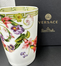 Versace by Rosenthal Flower Fantasy Tumbler Unused Germany