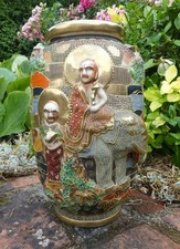 Vase SATSUMA personnages et