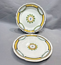 Centre 2 Assiettes Faïence