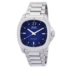 Mido Multifort TV Big Date Automatic Blue Dial Men's Watch M0495261104100